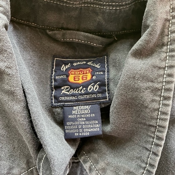 Route 66 Woman's Lightweight PeacoatStyled
Denim Jacket Size Medium - Picture 7 of 9